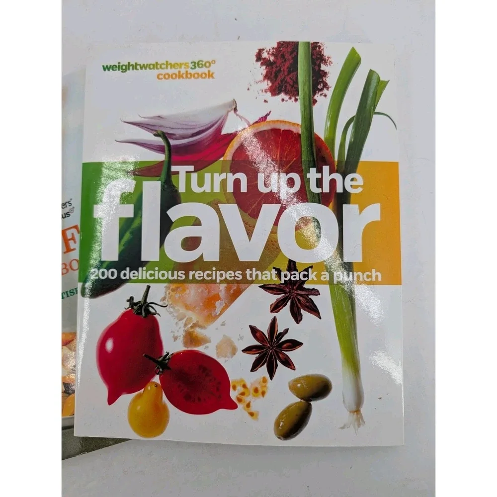Lot Of 2 WW Cookbooks Turn Up The Flavor Power Foods